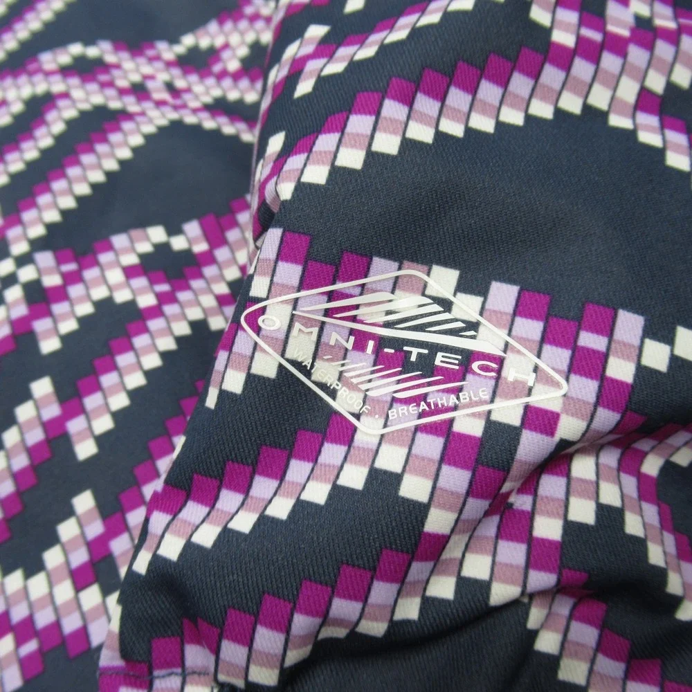 Columbia Jacket‎ Youth XL Purple Geometric 3D Omni-Heat Waterproof Magic Mile